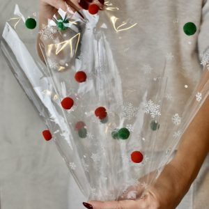 Novogodišnji celofan POM-POM
